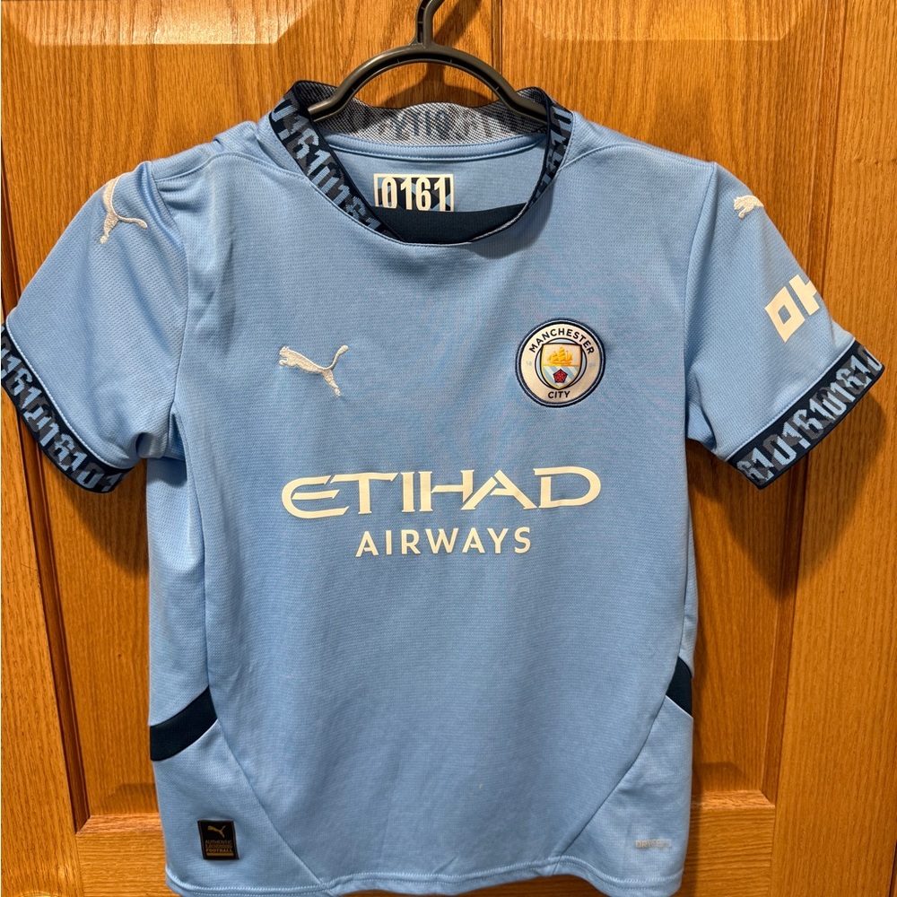 Puma Kids Manchester City Soccer Jersey